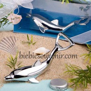 souvenir wedding unik dolphin 3D opener
